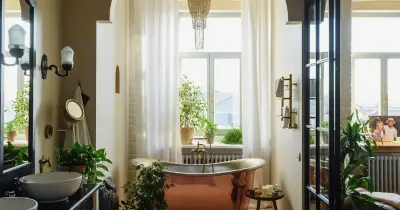Professional cleaning service working in an apartment