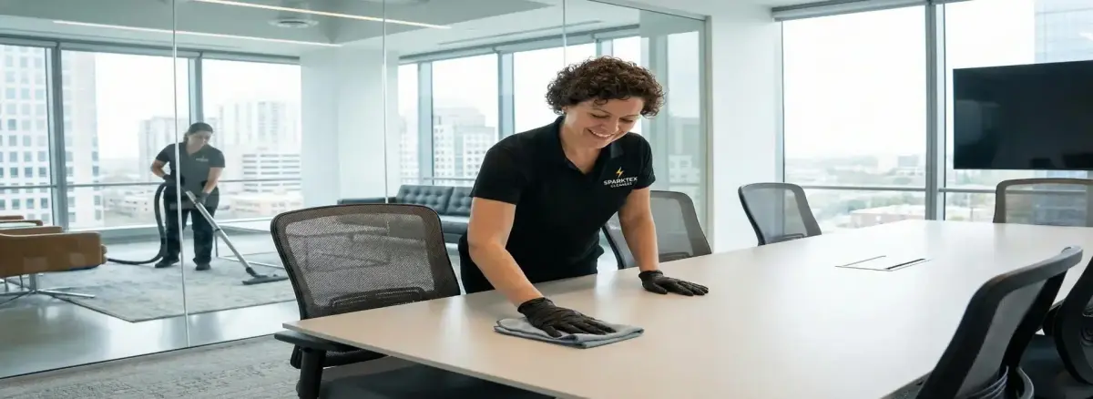 Professional office cleaning services in North Houston