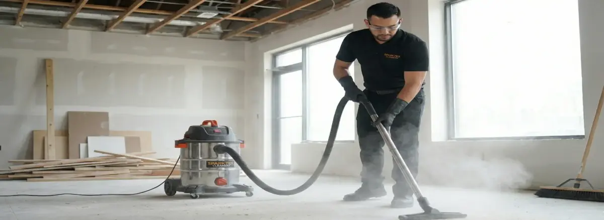Professional post-construction cleanup services in North Houston