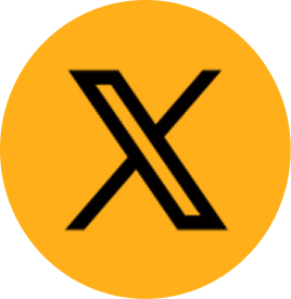 Black X logo on yellow circle